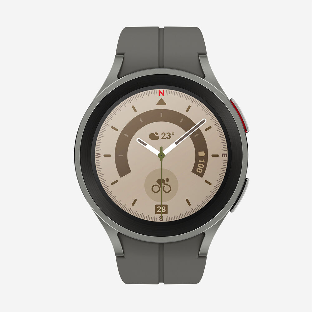 SMARTWATCH SAMSUNG Galaxy Watch5 Pro 45mm, 16GB, Gray Titanium, image number 1