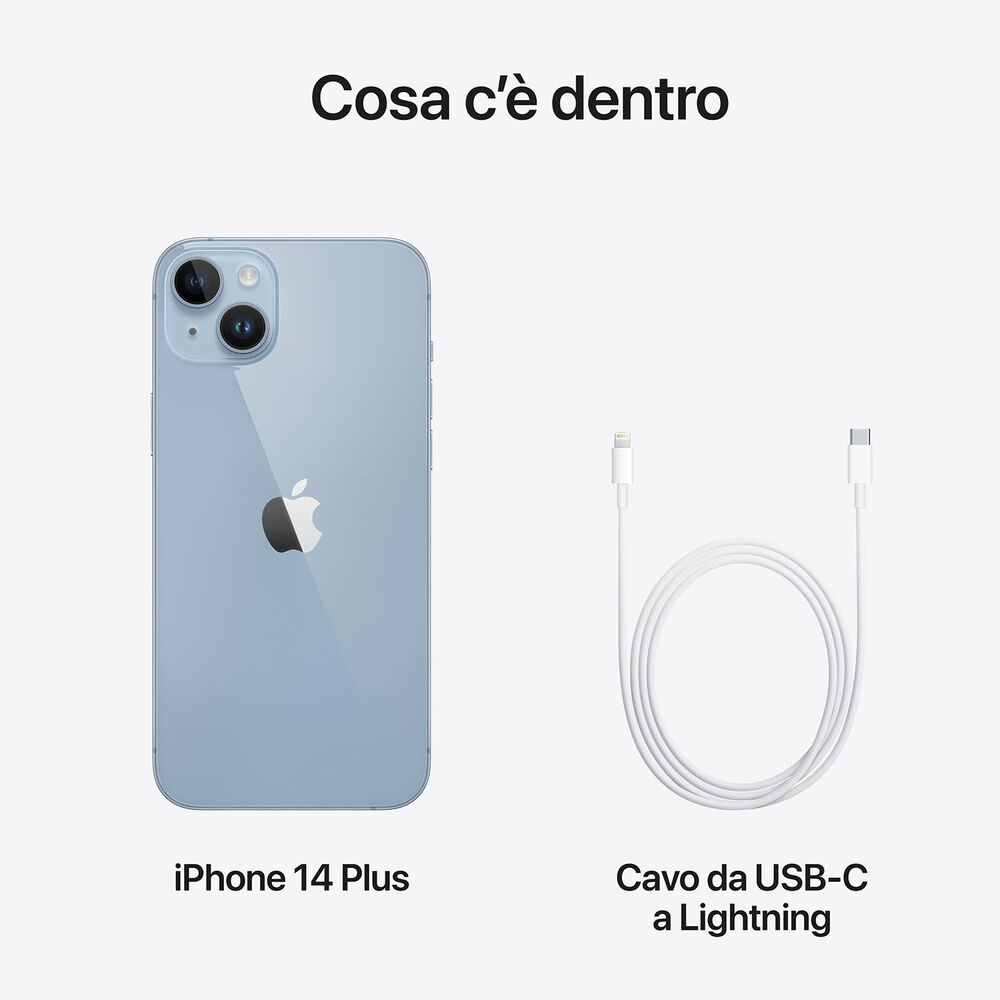 iPhone 14 Plus 256GB Blu, image number 2