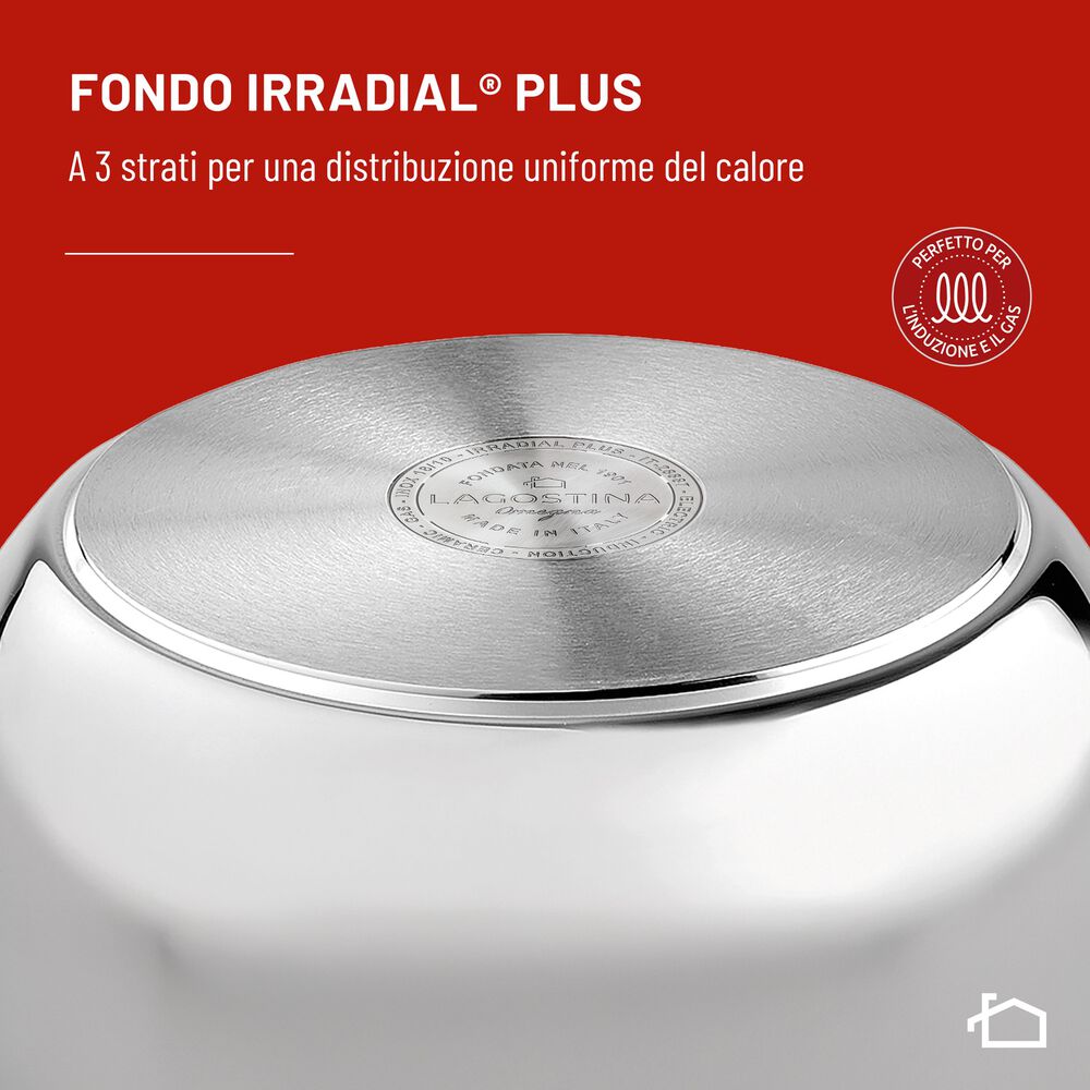 Pentola a pressione LAGOSTINA INOXFIRE LAGOEASYUP, image number 4