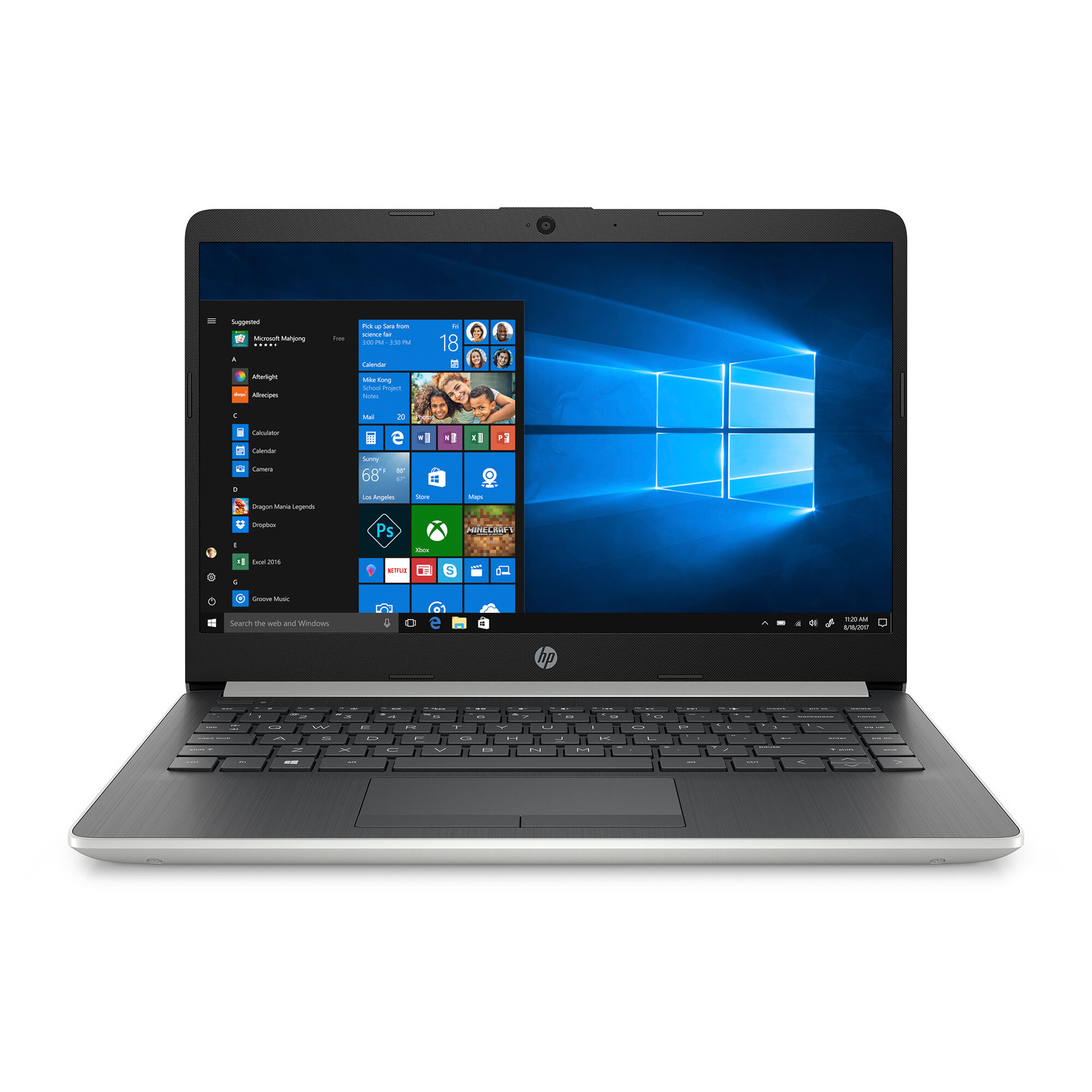 HP 14-dk0027nl, 14 pollici, processore AMD A-Series, AMD Radeon R5
