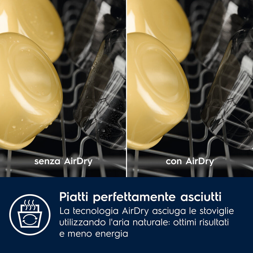 LAVASTOVIGLIE INCASSO Pannello frontale non in dotazione ELECTROLUX EEZ68600W, Programmi 8, Dimensioni: L 59,6 cm, A 81,8 cm, P 56 cm, Rumorosit&agrave; 43 dB(A), Consumo di acqua 10,9 l, Bianco, Classe A - PRMG GRADING ROBN - 10%, image number 9