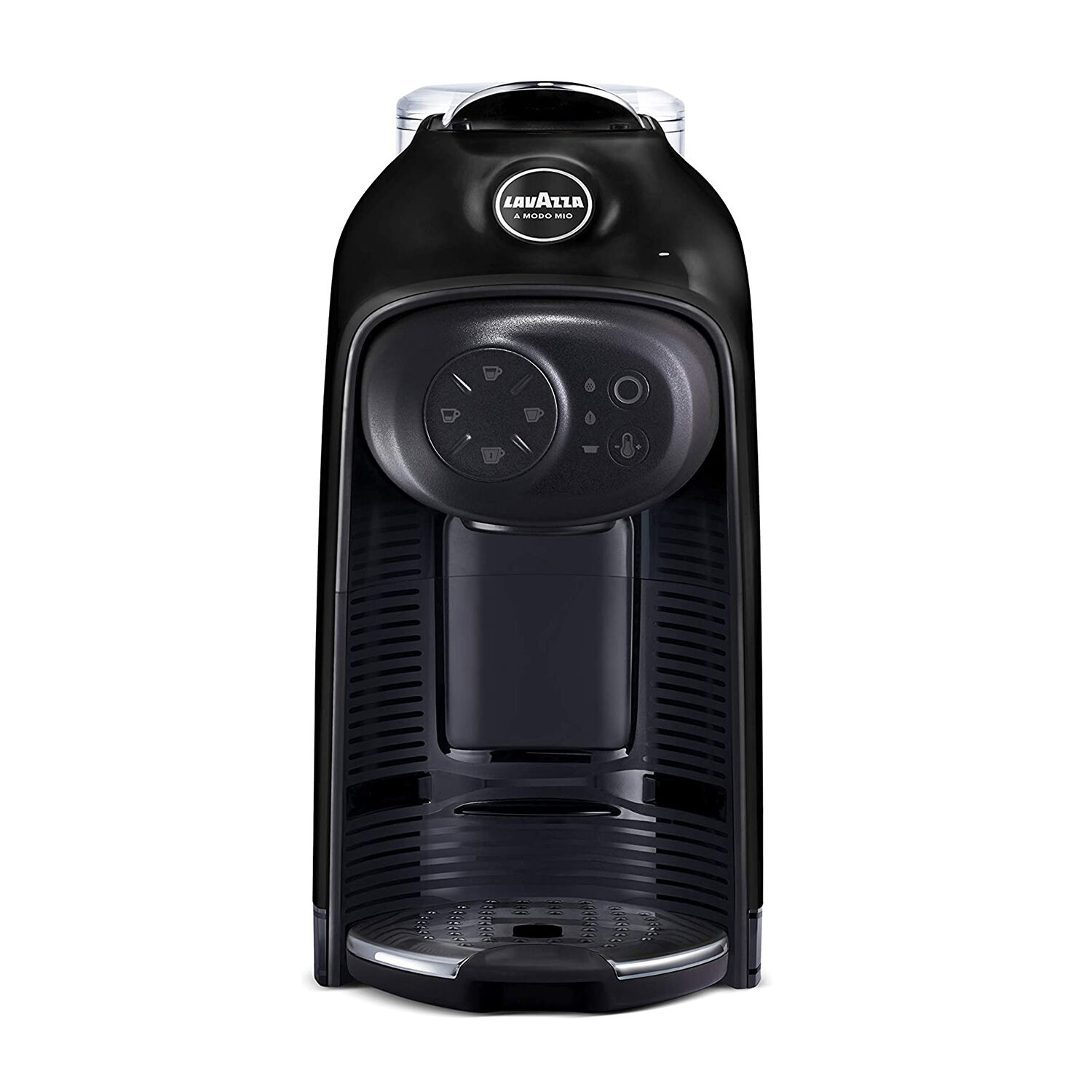 Macchina Da Caffè A Capsule Linda Black - 19 BAR, Regolazione Temperatura 7 Livelli, Doppio Cassetto Raccolta, Funzione Risparmio Energetico