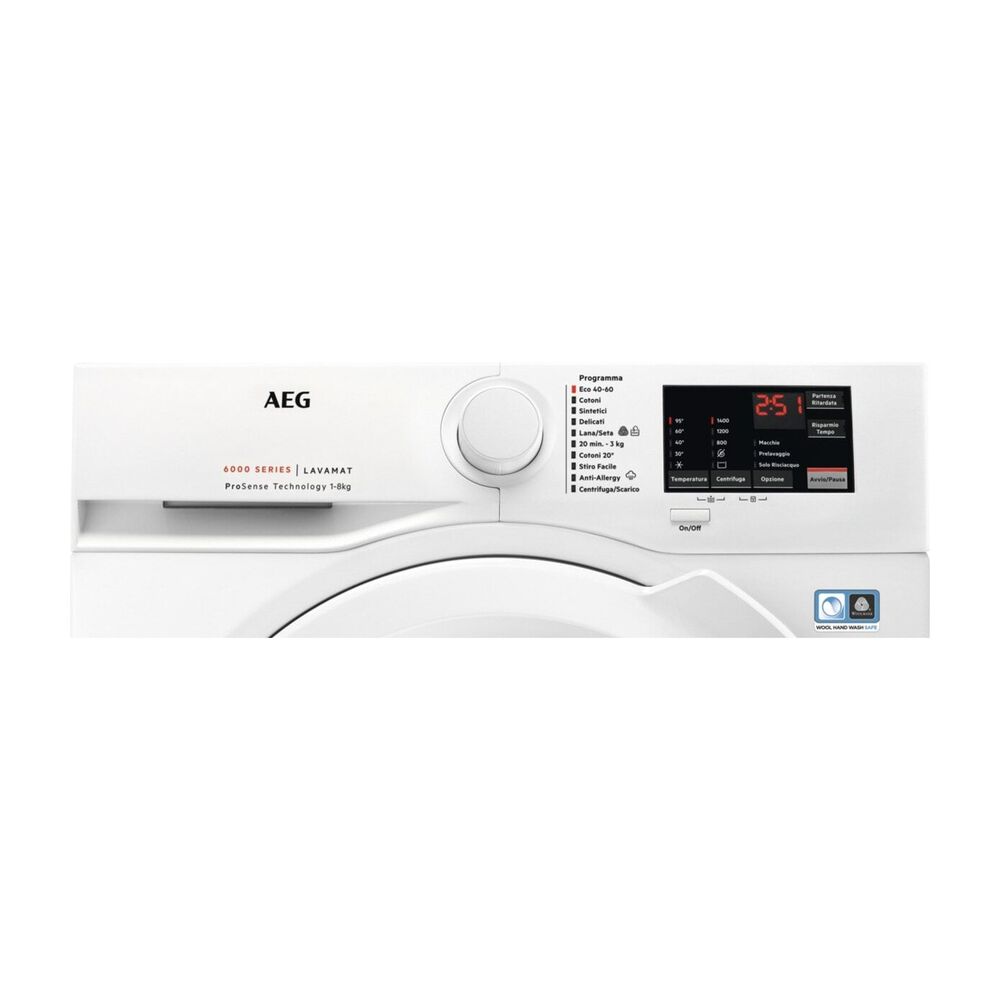 L6FBI48W LAVATRICE, Caricamento frontale, 8 kg, 54,7 cm, Classe A, image number 2