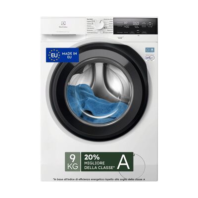 ELECTROLUX EW7F39 LAVATRICE, Caricamento frontale, 9 kg, 14 programmi, Profondit&agrave; 57,2 cm, Giri 1400 rpm, Bianco, livello rumorosit&agrave; centrifuga 74 dB(A), Classe A - PRMG GRADING ROCN - 14.99%