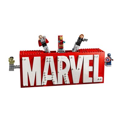 Logo e Minifigure MARVEL