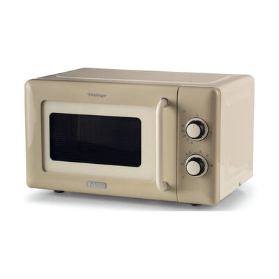 MICROONDE FORNO MW VINTAGE 20 LT, capacit&agrave; 20 l, potenza microonde max 800 W, 6 livelli di potenza, Beige  - PRMG GRADING ROAN - 5%