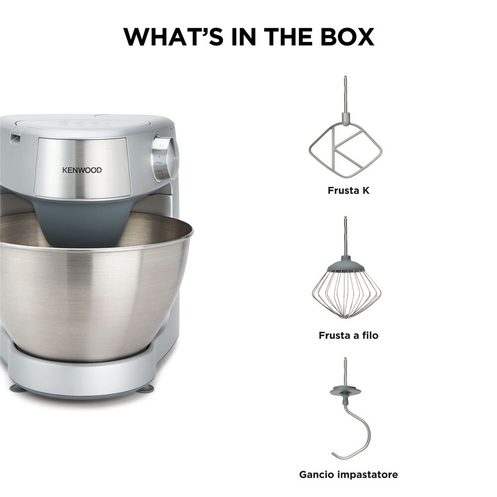  IMPASTATRICE PLANETARIA KENWOOD Prospero+ KHC29.A0SI, capacit&agrave; della ciotola 4,3 l, 1000 W, SILVER, image number 6