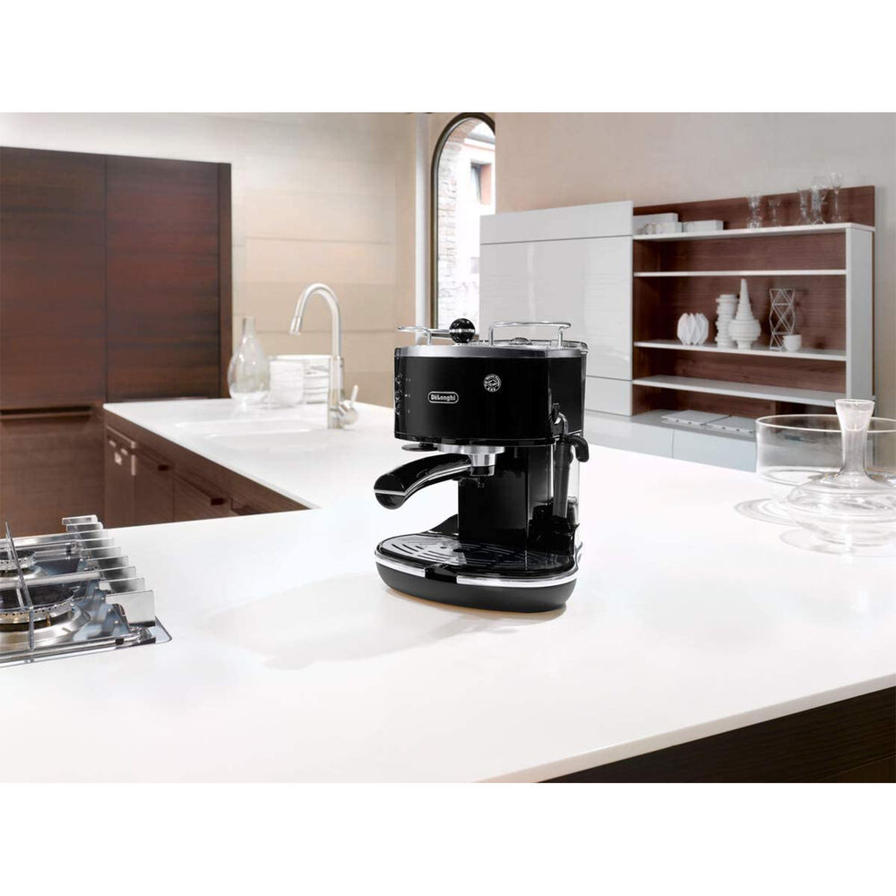 M/CAFFE' ESPRESSO DE LONGHI Icona Classic ECO311.BK, 1100 W, Nero, image number 4
