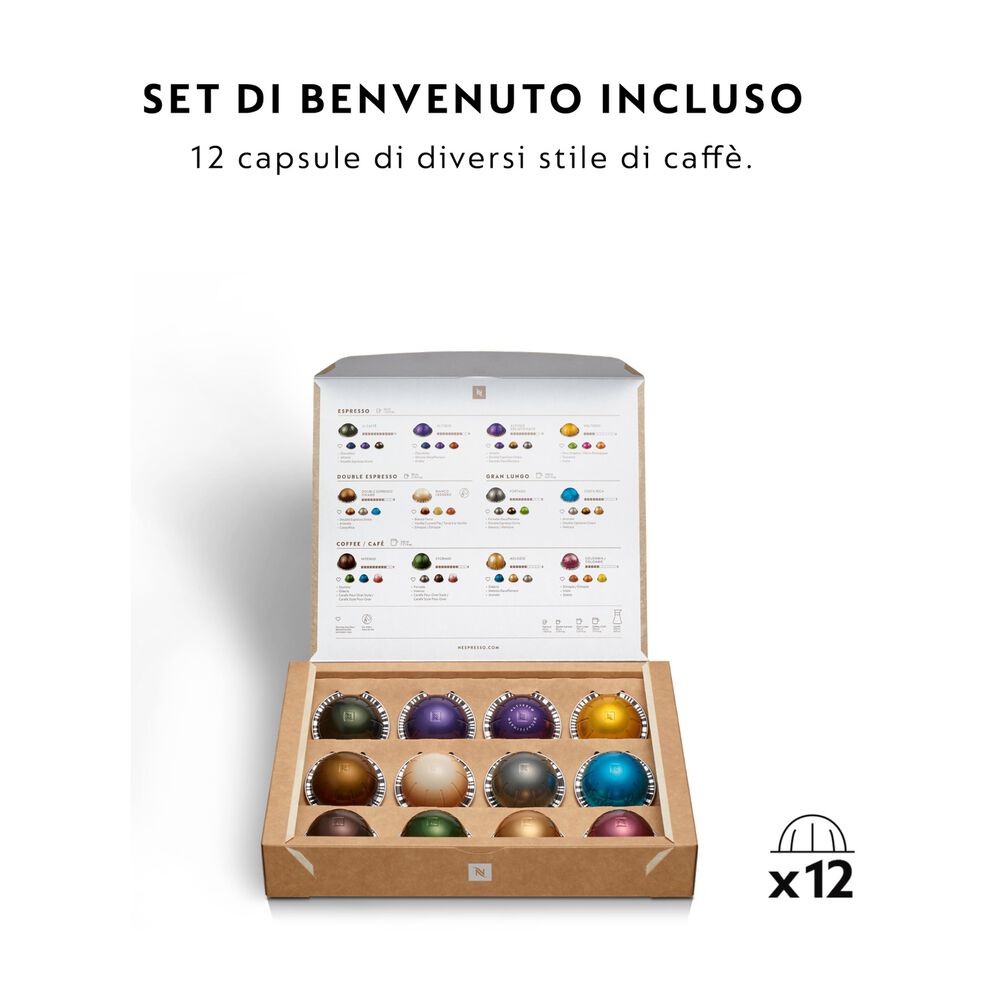 DE LONGHI ENV90.B MACCHINA CAFFÈ CAPSULE, Nero, image number 12