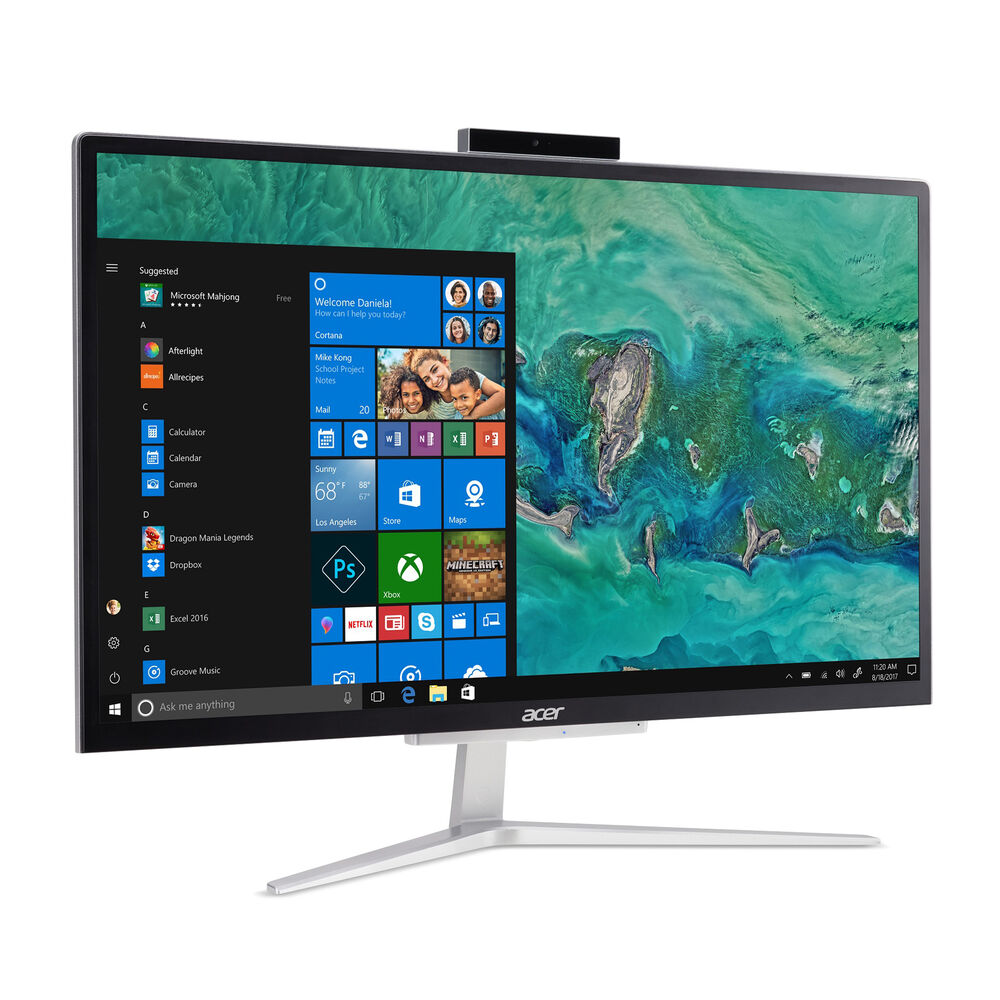 C22-820 AIO, 21,5 pollici, Intel® Pentium®, 8 GB SSD 256 GB, Nero, image number 1