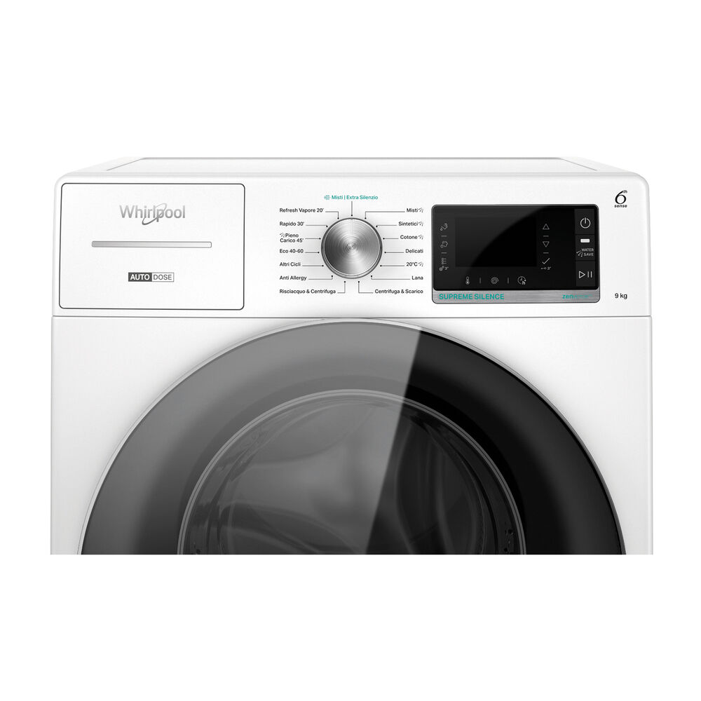 W8 W946WR IT LAVATRICE, Caricamento frontale, 9 kg, 64 cm, Classe A, image number 11