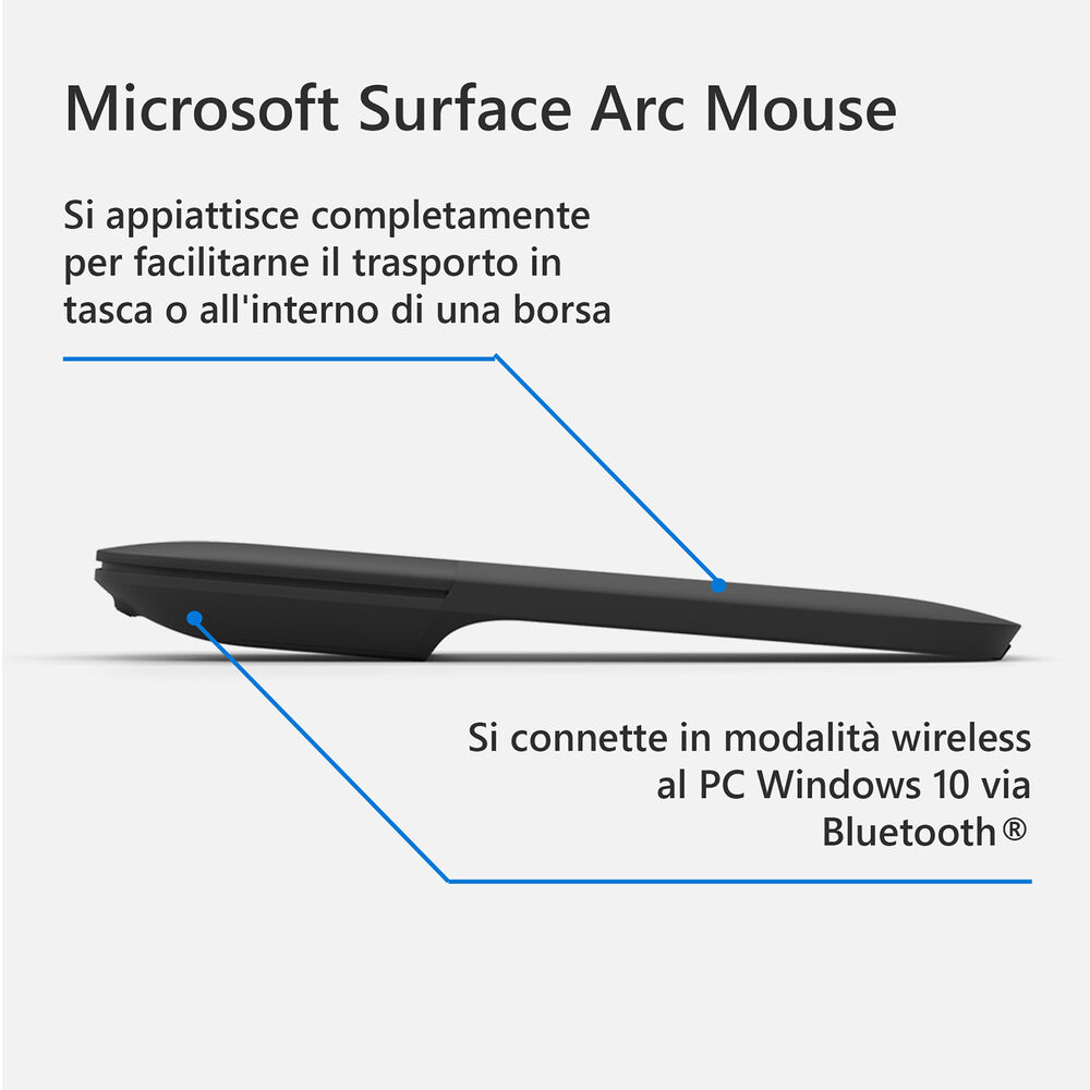 Surface Arc Mouse Black, image number 2