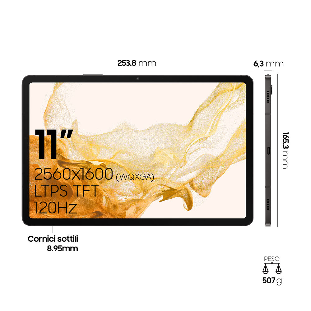 GALAXY TAB S8 5G 11'' 128, image number 1