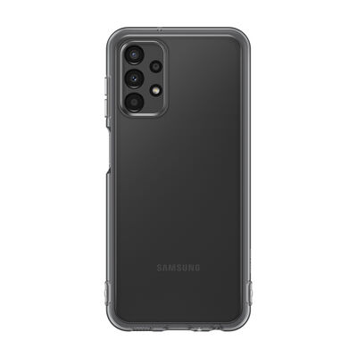 Soft Clear Cover Black