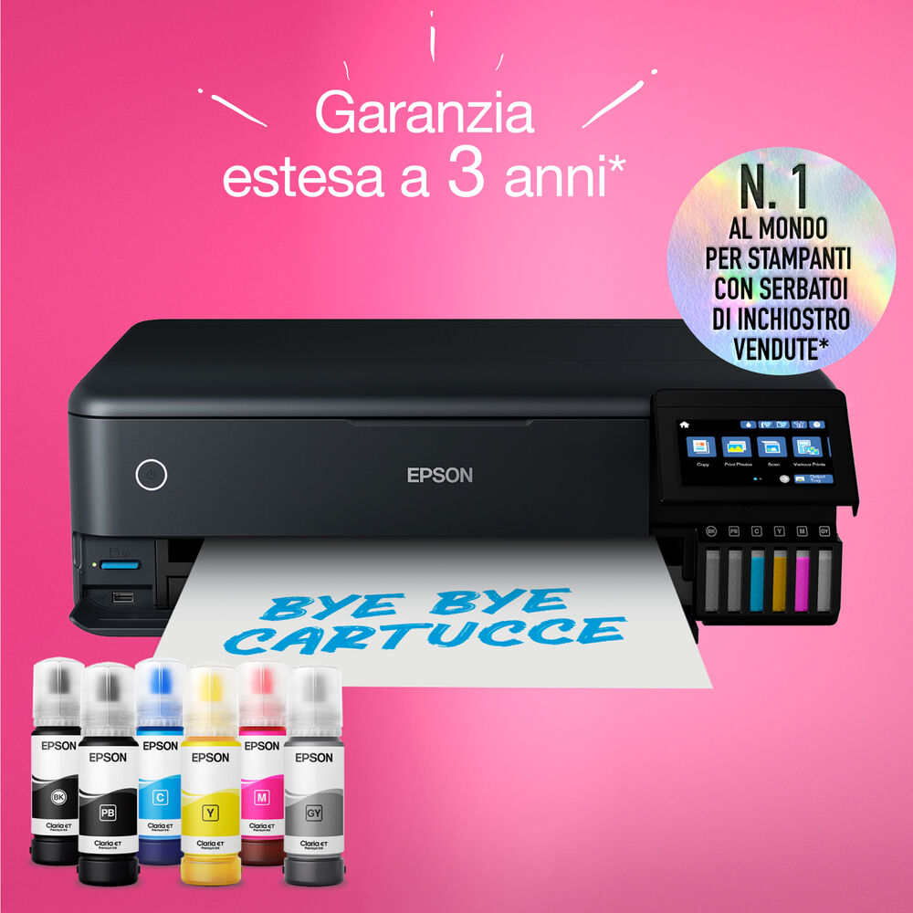 STAMPANTE INKJET ECOTANK ET-8550, Inkjet, image number 10