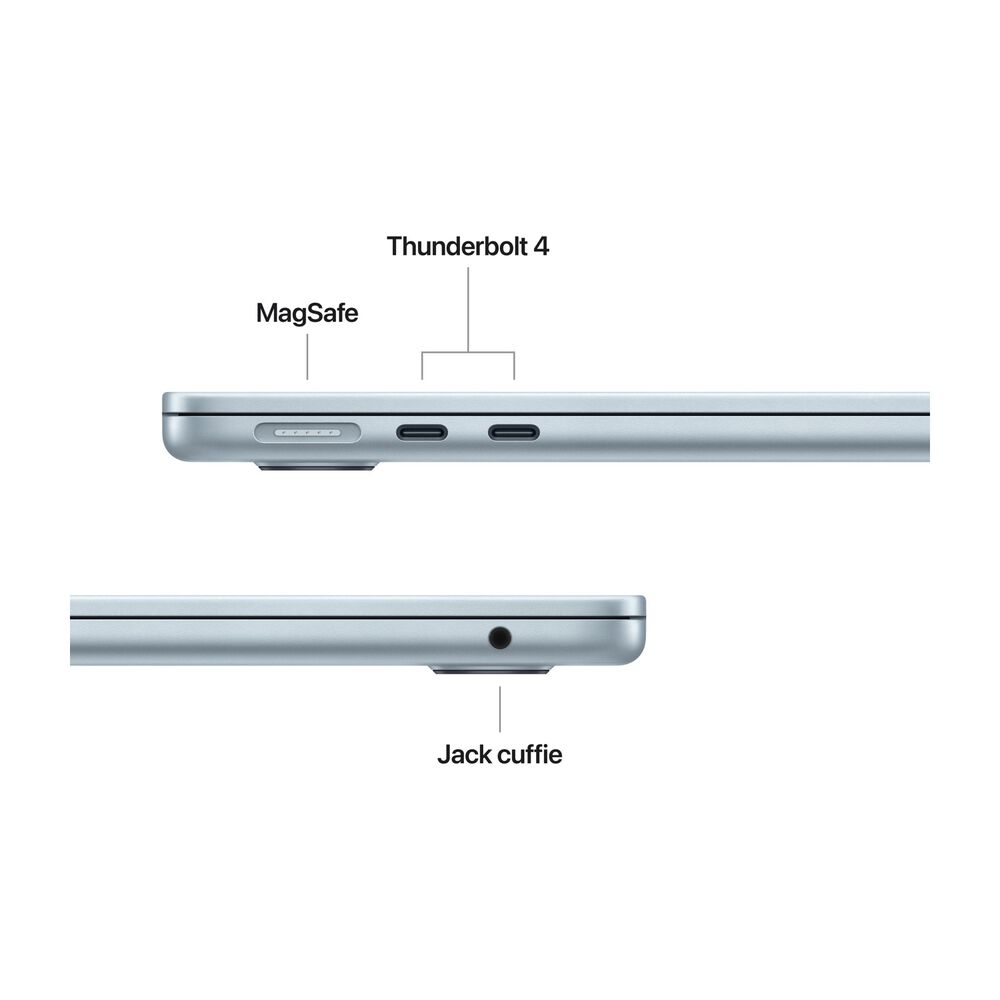 APPLE MacBook Air 13'', Chip M4, 10 CPU 10 GPU, 24GB, 512GB, Celeste - PRMG GRADING OOBN - 10%, image number 7