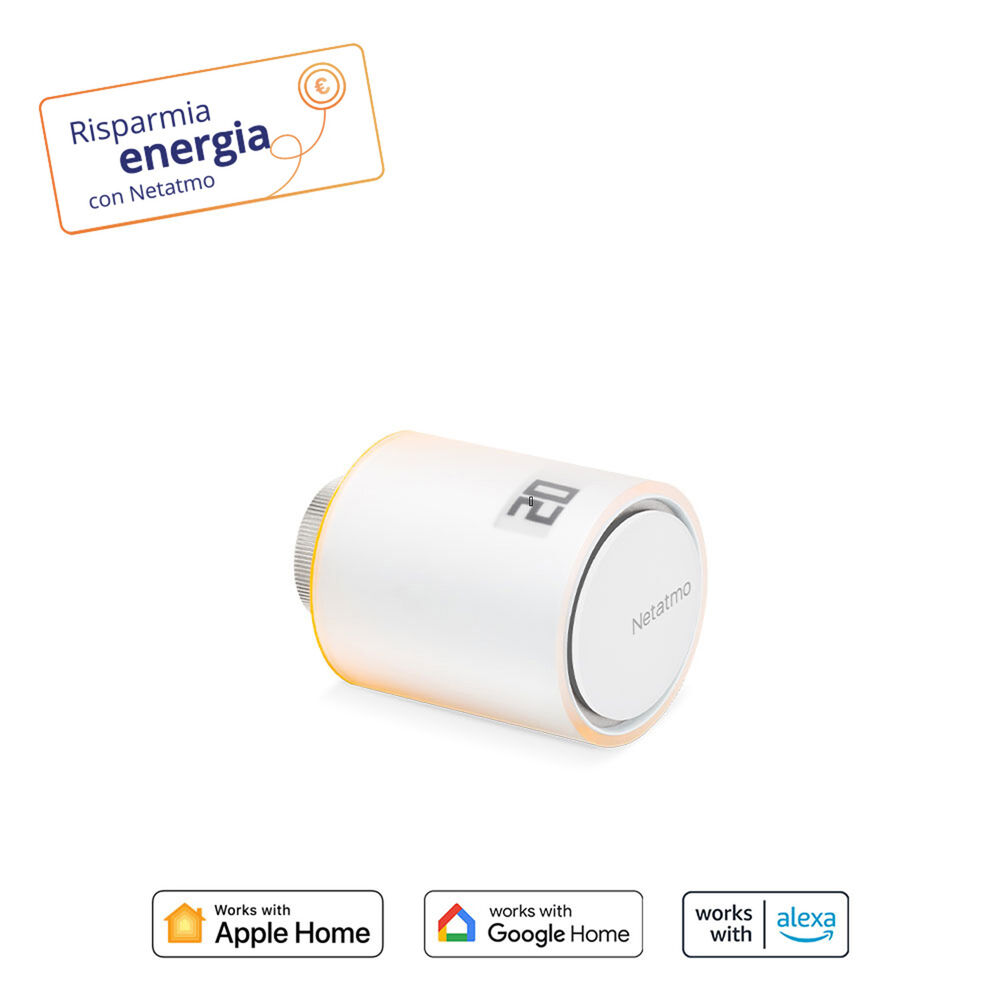 VALVOLA TERMOSTATICA NETATMO Valvola Termostatica Agg., image number 1