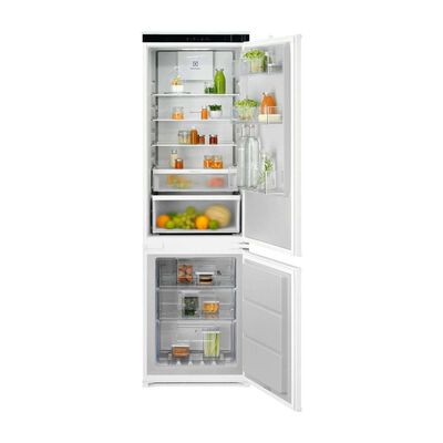 FRIGORIFERO DA INCASSO LNT6MD18S3, Capacit&agrave; netta totale 248 l, Rumorosit&agrave;: 34 dB(A), 4 ripiani, Dimensioni: L 54,6 cm A 177,2 cm P 54,9 cm, Bianco, Classe D - PRMG GRADING ROCN - 15%
