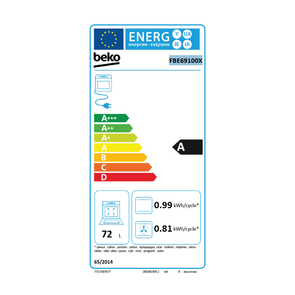 BEKO CUCINA INDUZIONE FBE69100X, Piano cottura elettrico, zone cottura 4, classe A - PRMG GRADING ROBN - 10%, image number 5