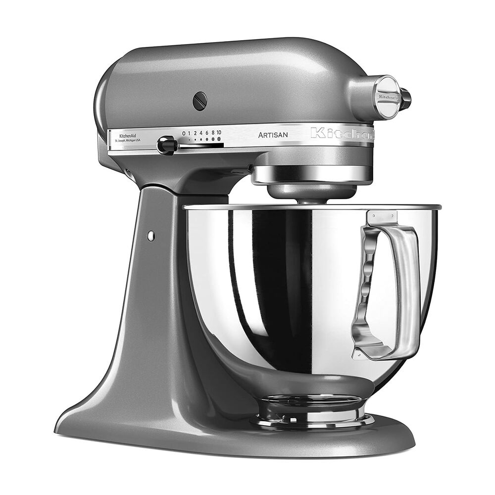  IMPASTATRICE PLANETARIA KITCHENAID 5KSM125PSECU, capacit&agrave; della ciotola 4,8 l, 300 W, Argento medaglia, image number 2