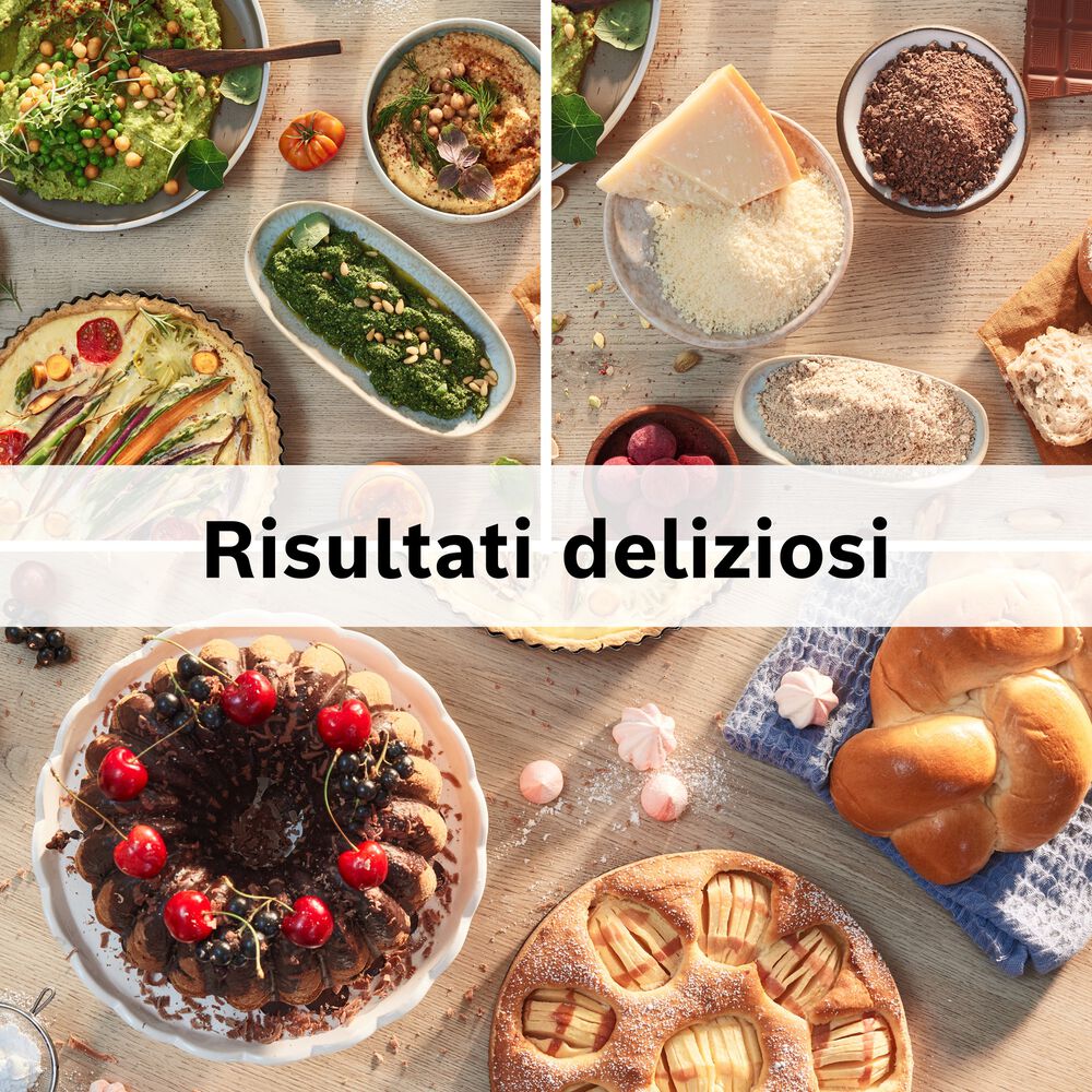  ROBOT DA CUCINA BOSCH MCM3501M, capacit&agrave; della ciotola 2,3 Liter, 800 W, Nero/Inox, image number 3