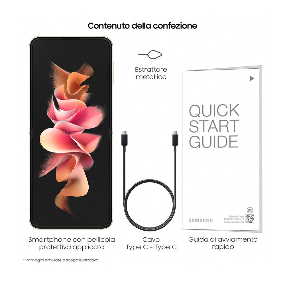 Galaxy Z Flip3 5G, 128 GB, Beige, image number 8