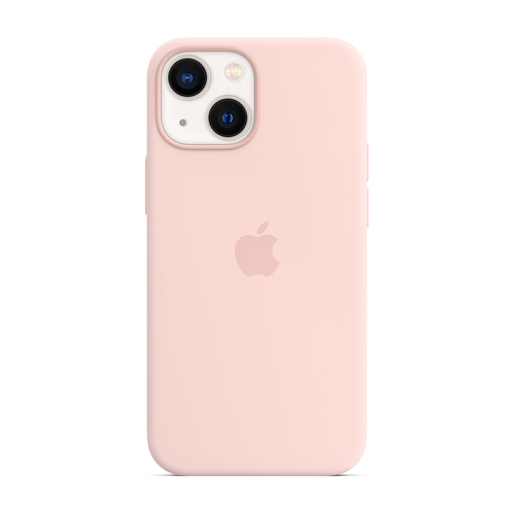 Custodia MagSafe in silicone per iPhone 13 mini - Rosa creta, image number 0