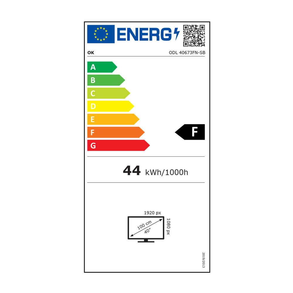ODL 40673FN-SB TV LED, 40 pollici, Full-HD, No, image number 3