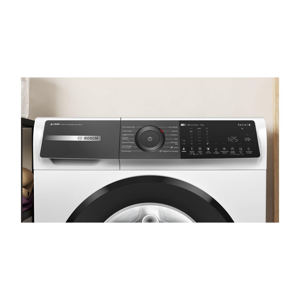 WGH254A0IT LAVATRICE, Caricamento frontale, 10 kg, 17 programmi, Profondit&agrave; 59 cm, Giri 1200 rpm, Bianca, livello rumorosit&agrave; centrifuga 73 dB(A), Classe A - PRMG GRADING ROBN - 10%, image number 8