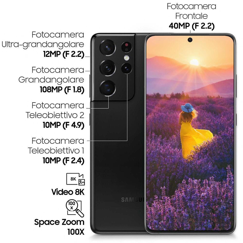 S21 ULTRA 5G 12+256 G998, 256 GB, BLACK, image number 3