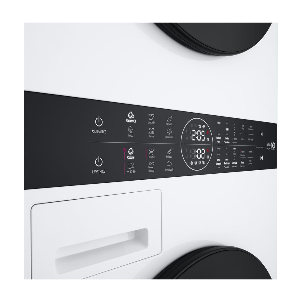 WashTower WT1210WWF LAVASCIUGA, Caricamento frontale, capacit&agrave; lavaggio 12 kg, capacit&agrave; asciugatura 10 kg, 10 programmi, Profondit&agrave; 66 cm, Giri 1400 rpm, White, Classe A - PRMG GRADING ROBN - 9.99%, image number 16