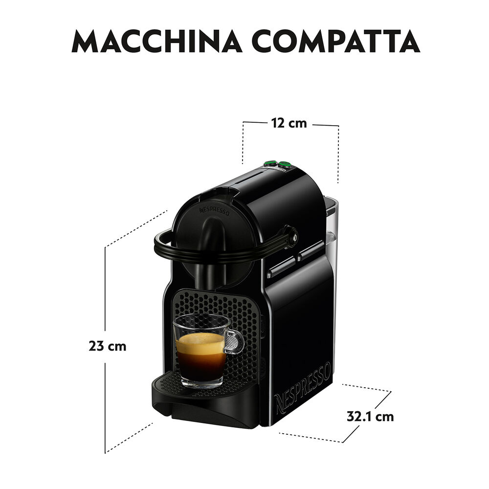 DE LONGHI EN80.B MACCHINA CAFFÈ CAPSULE, Nero, image number 3