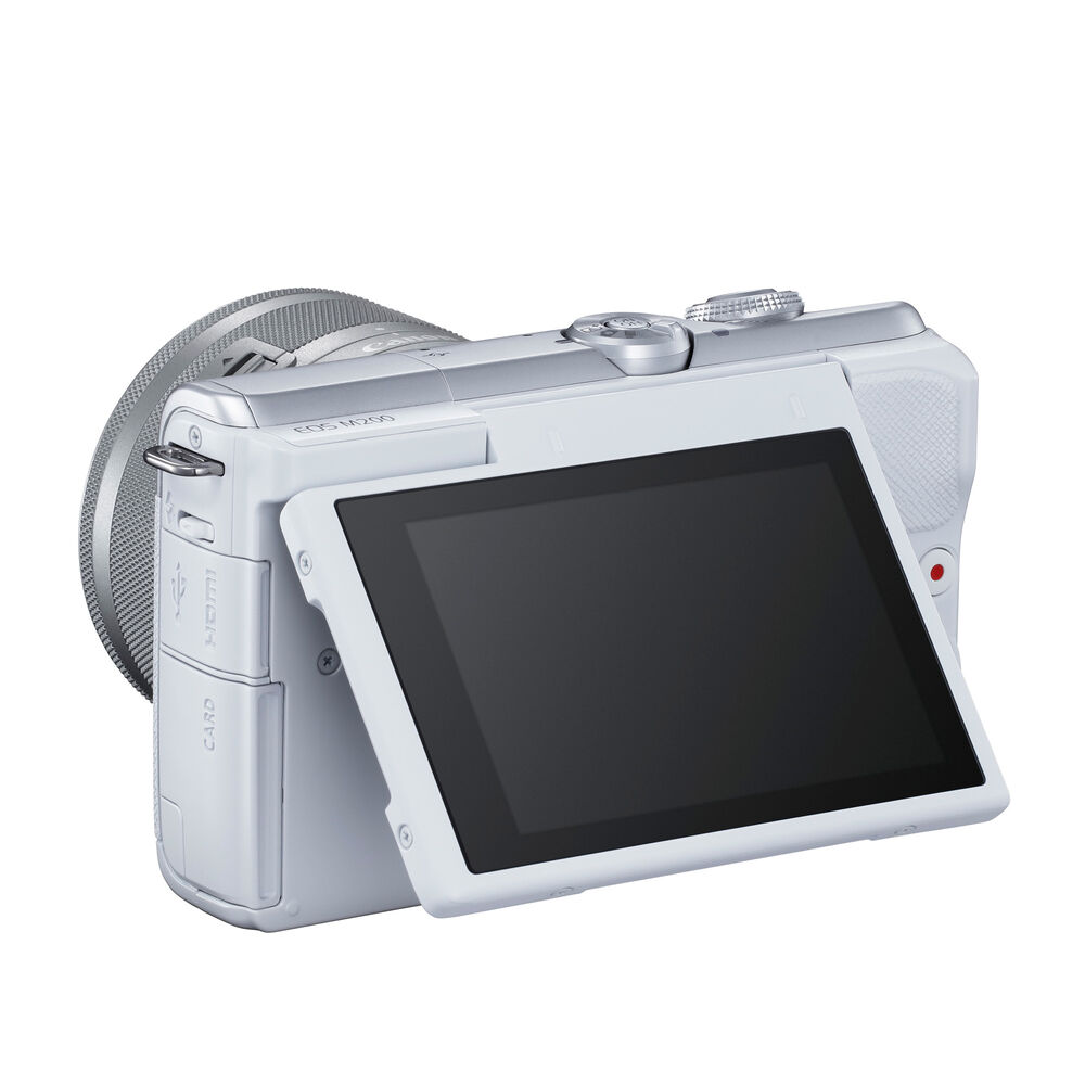 FOTOCAMERA MIRRORLESS CANON EOS M200 WH EF-M15-45mm , image number 6