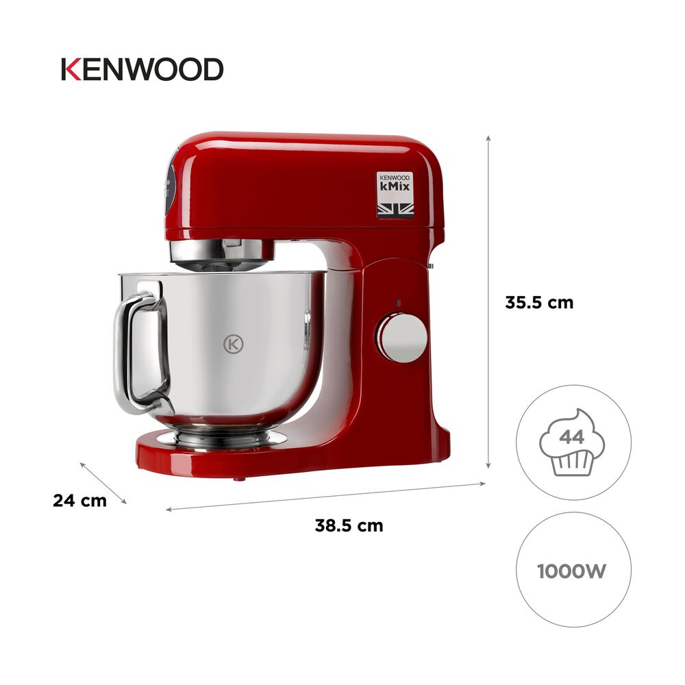  IMPASTATRICE PLANETARIA KENWOOD kMix KMX750AR, capacità della ciotola 5 l, 1000 W, ROSSO, image number 1