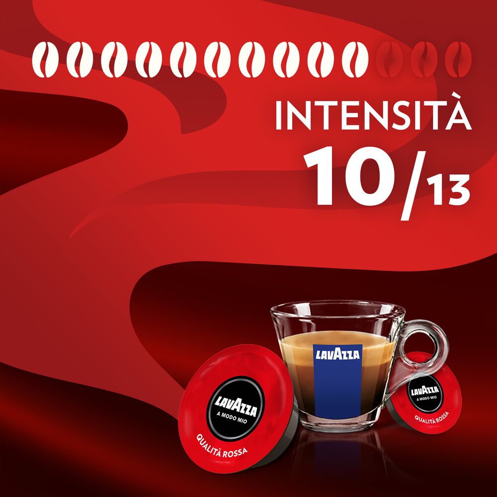 Capsule originali Lavazza per Macchine Espresso Lavazza A Modo Mio Q ROSSA 108 CAPS, 0,81 kg, image number 3