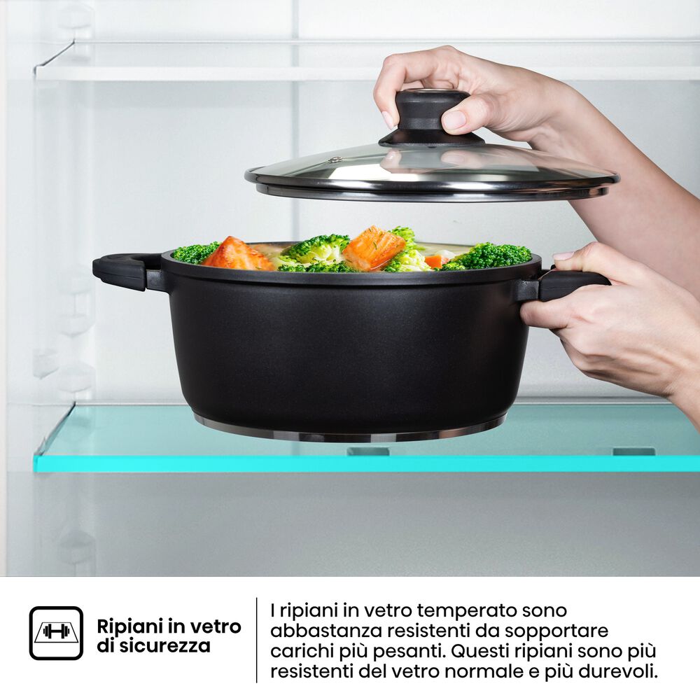 FRIGORIFERO DOPPIA PORTA HISENSE RT600N4WC2, Capacit&agrave; netta totale 467 l, Rumorosit&agrave;: 43 dB(A), Dispenser acqua, 4 ripiani, Dimensioni: L 70,4 cm A 185 cm P 68,6 cm, Inox, Classe E - PRMG GRADING ROBN - 10%, image number 7