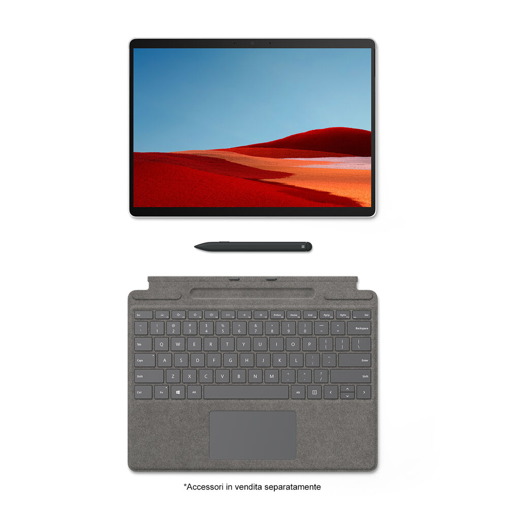 Surface Pro X 8/128GB convertibile 2 in 1, 13 pollici, processore Microsoft® Microsoft SQ, 8 GB, SSD 128 GB, Platinum, image number 7