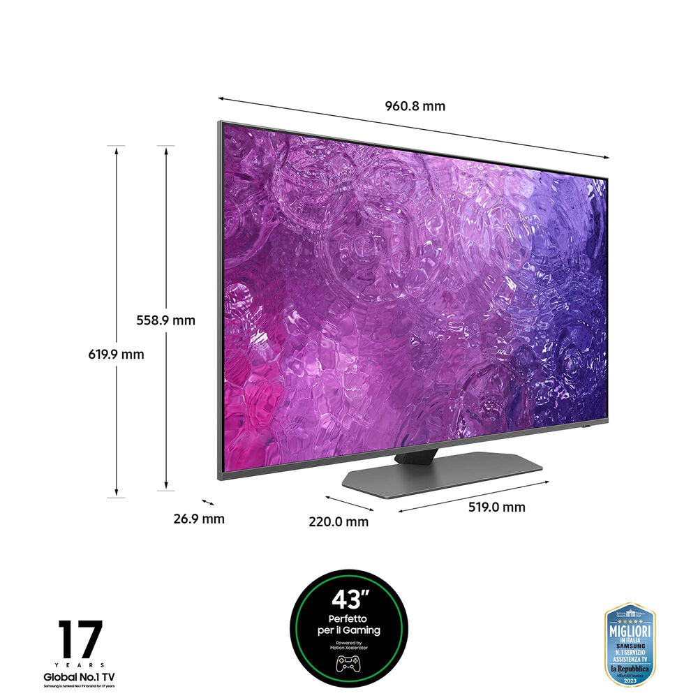 QE43QN90CATXZT TV QLED, 43 pollici, QLED 4K, No, image number 1