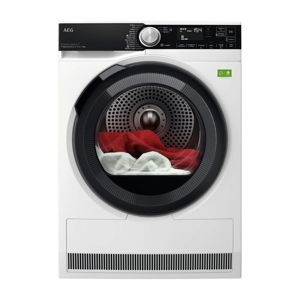 Asciugatrice TR9HH9AY, a pompa di calore, 9 kg, profondit&agrave; 63,6 cm, funzione refresh MixDry; Rapido 3 kg, Classe A - PRMG GRADING ROBN - 10%, image number 0