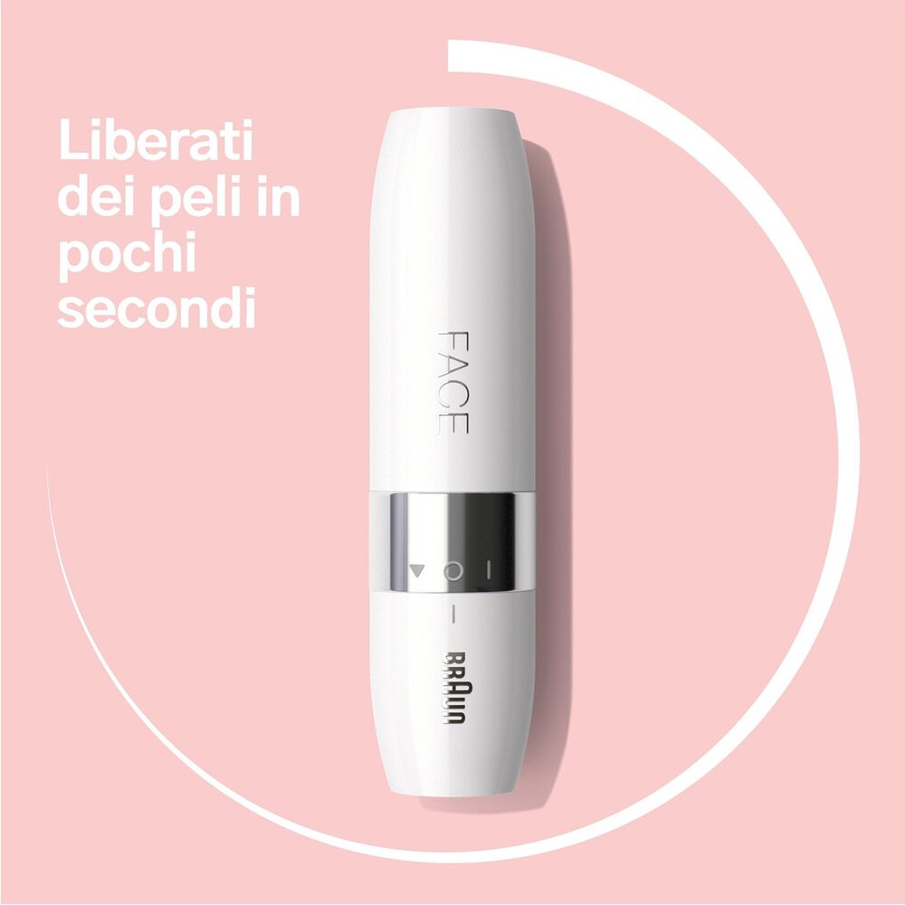 MINIDEPILATORE VISO BRAUN FACE FS1000 MINI DEPIL, image number 9