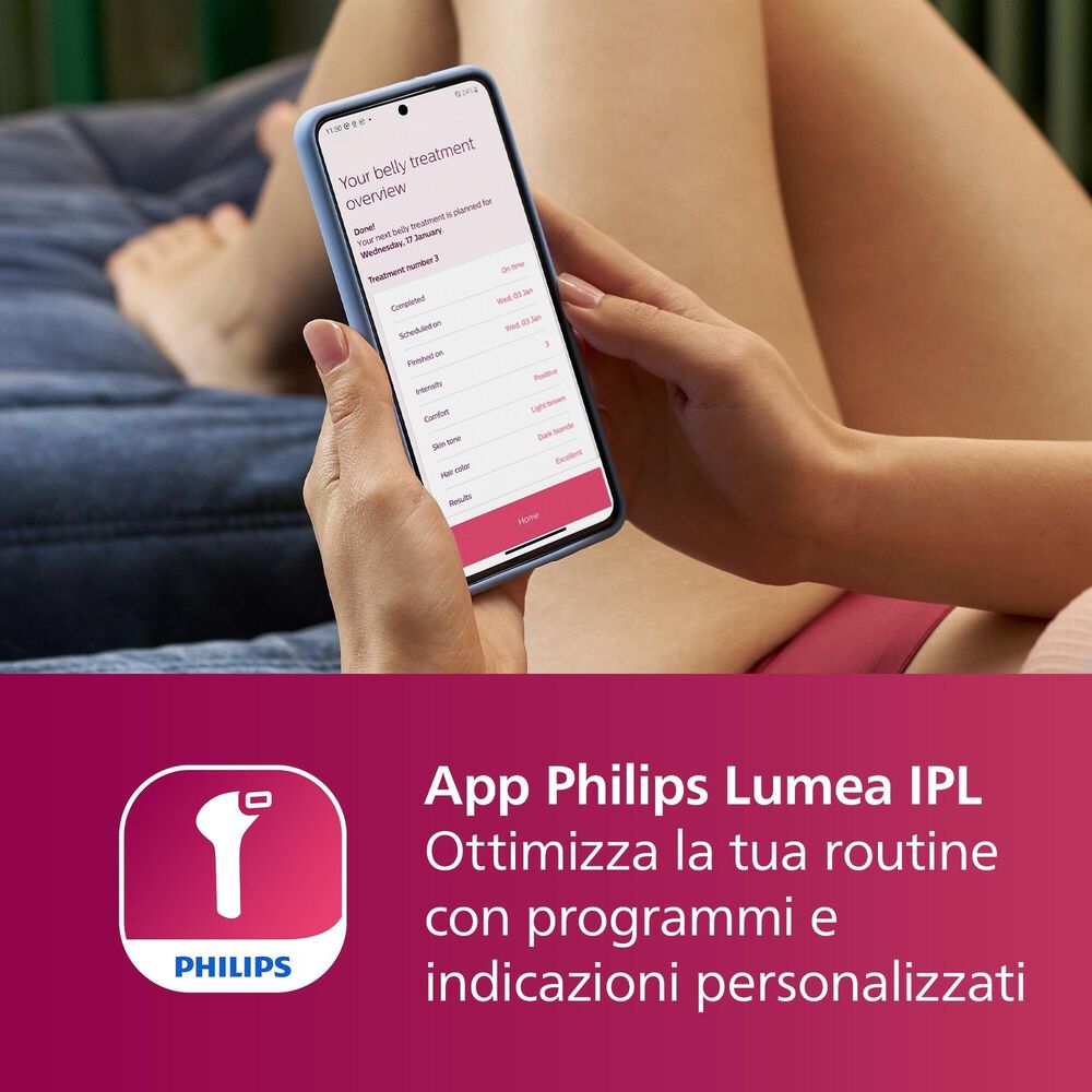 EPILATORE LUCE PULSATA PHILIPS BRI920/00, image number 6