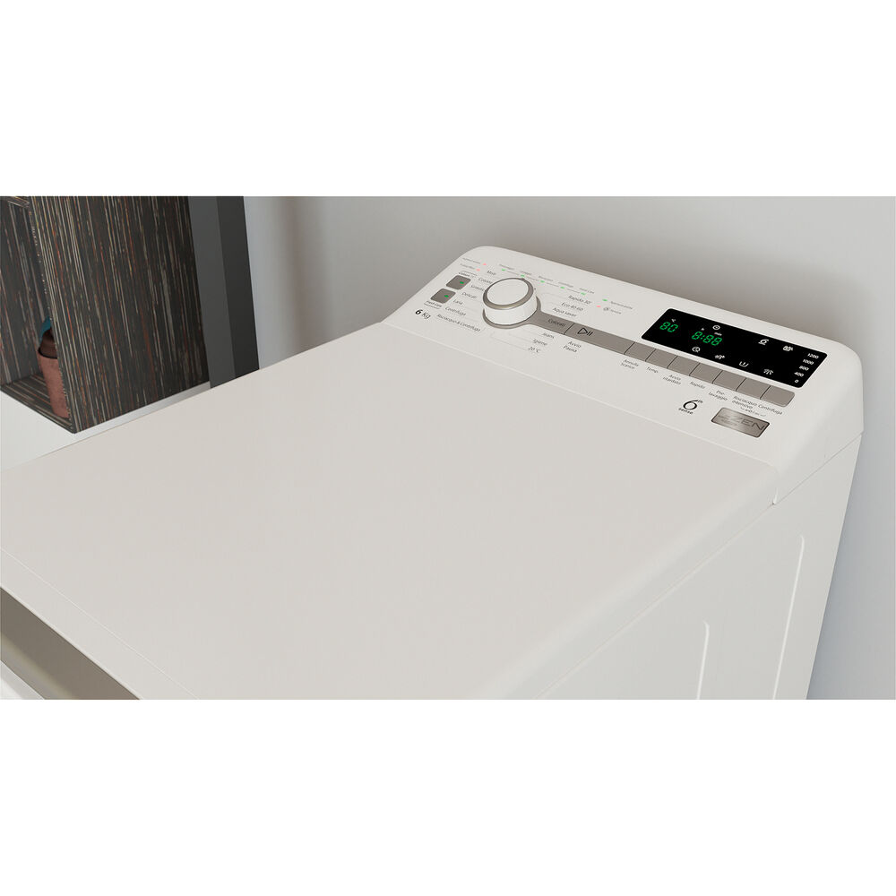 ZEN TDLR 6252BS IT LAVATRICE CARICA ALTO, Caricamento dall'alto, 6 kg, 60 cm, Classe B, image number 9