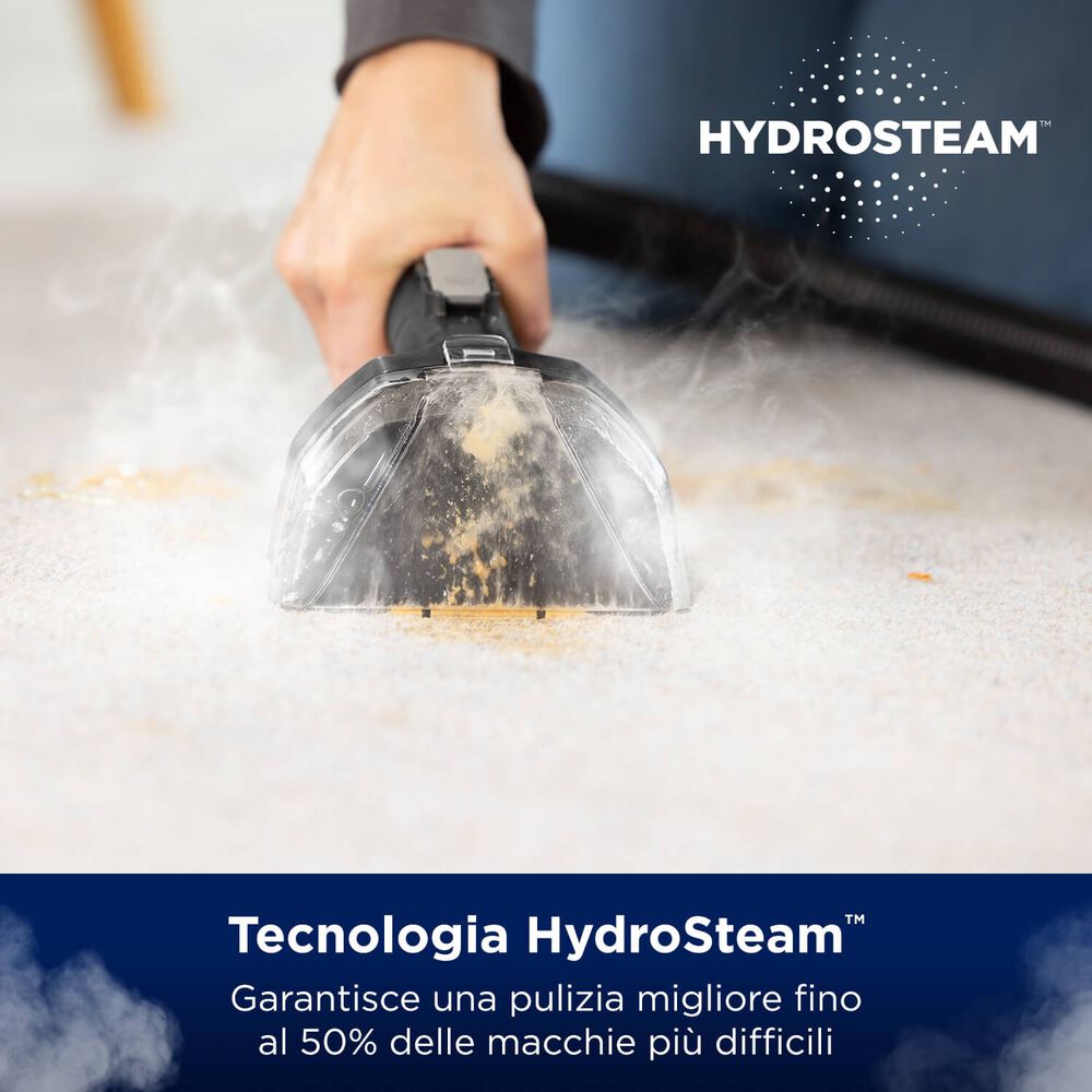 LAVATAPPETI Spotclean HydroSteam, Potenza 1000 W, Black, Copper Harbor - PRMG GRADING RKCN - 15%, image number 2