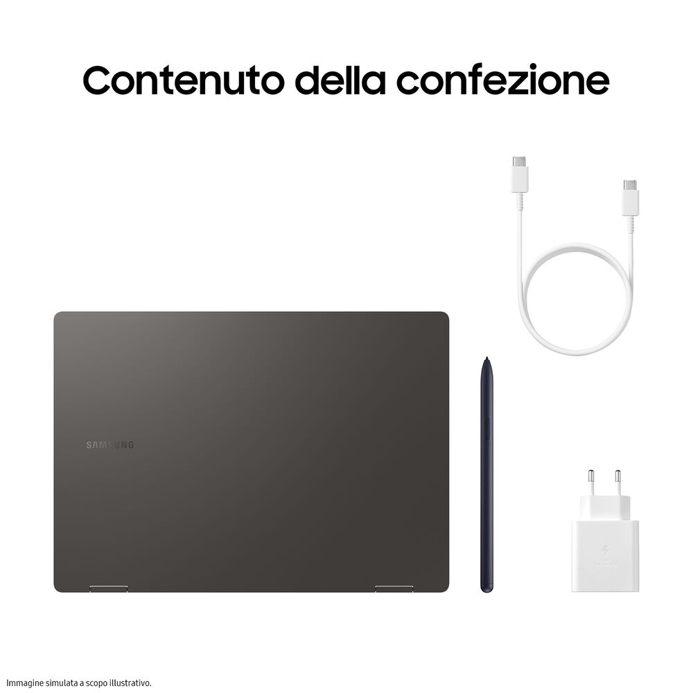 Galaxy Book3 Pro 360, 16 pollici, processore Intel® Core™ i7, INTEL Iris Xe Graphics, 16 GB, SSD 512 GB, Graphite, image number 7