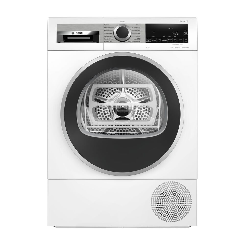 Asciugatrice WQG245D0IT, a pompa di calore,&nbsp; 9 kg, profondit&agrave; 61,3 cm,&nbsp; Auto Dry, SelfCleaning Condenser, funzione mezzo carico, Classe C - PRMG GRADING ROBN - 10%, image number 3