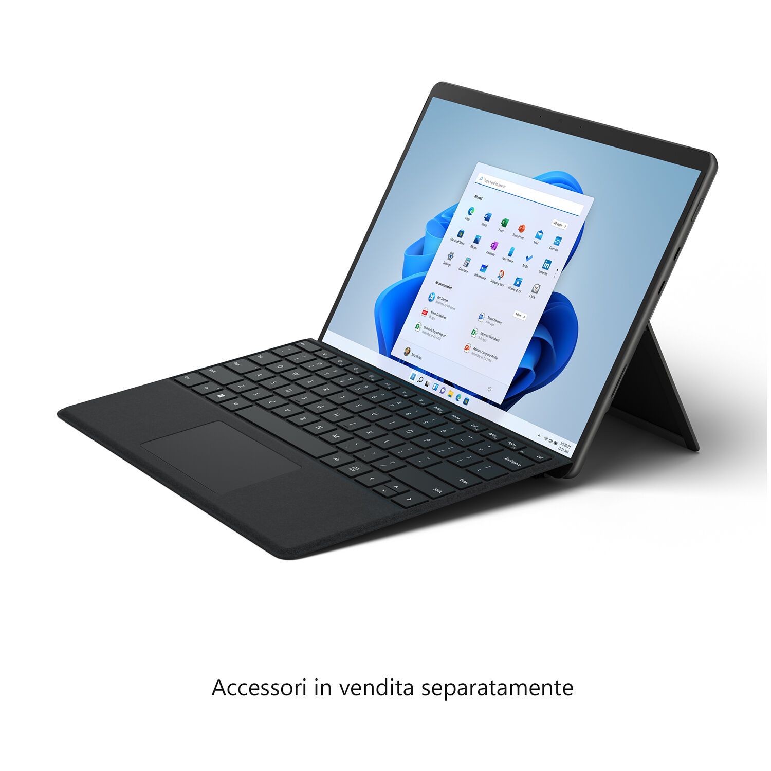【新品】Surface Pro 8 i7/16GB/256GB Graphite MICROSOFT Surface Pro 8 i7/16/256GB convertibile 2 in 1, 13