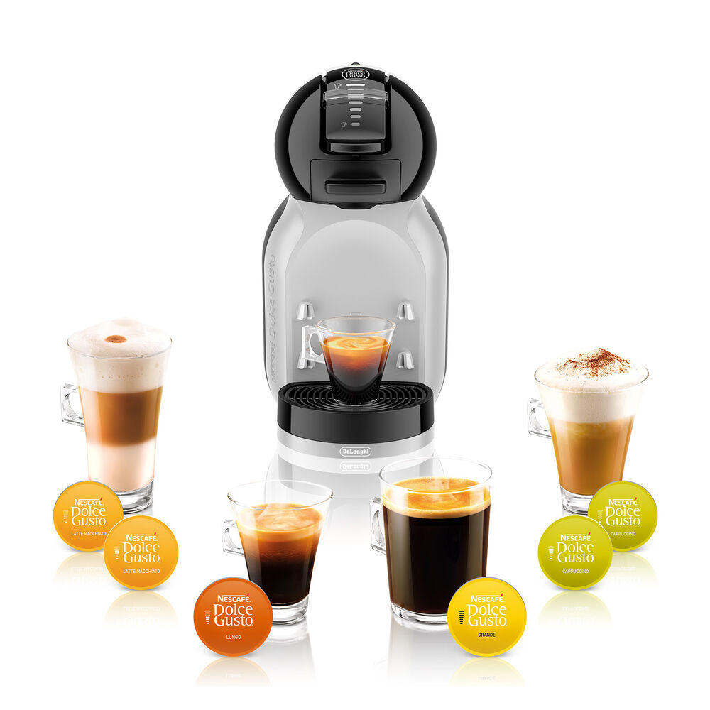 DE LONGHI Mini Me EDG155.BG MACCHINA CAFFÈ CAPSULE, Nero Grigio, image number 5