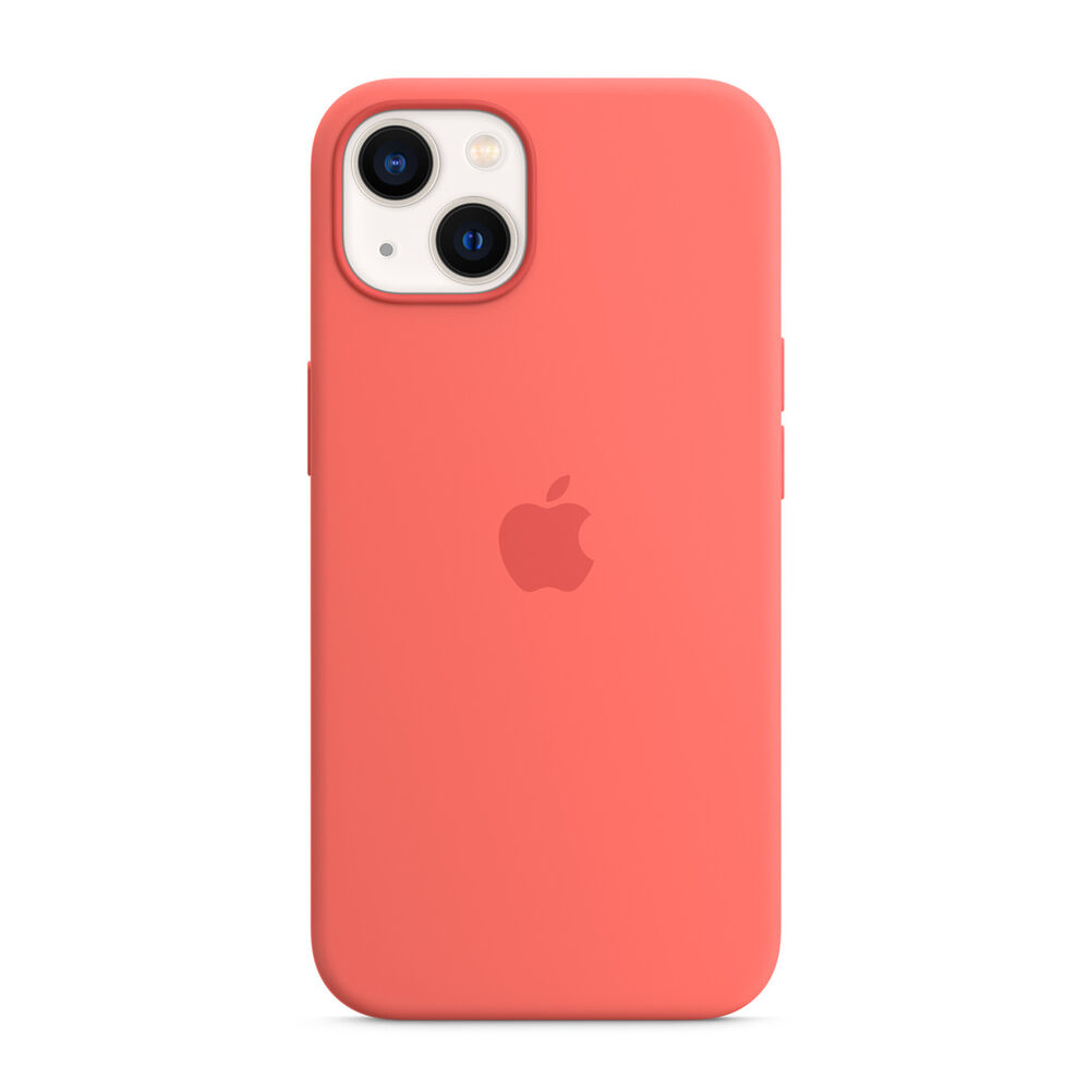 Custodia MagSafe in silicone per iPhone 13 - Rosa pomelo, image number 0