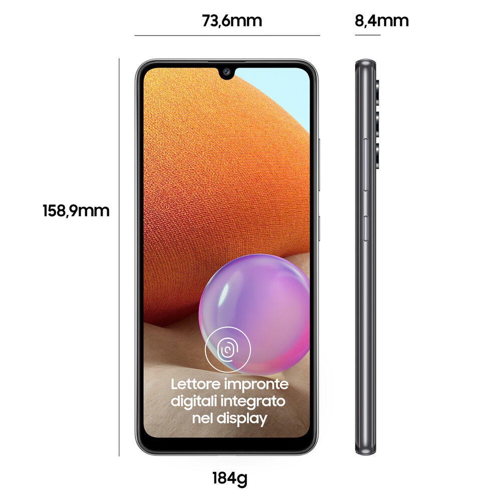 Galaxy A32, 128 GB, BLACK, image number 1