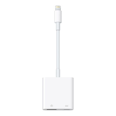 ADATTATORE PER FOTOCAMERE APPLE LIGHTNING TO USB CABLE